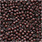 Toho Round Seed Beads 11/0 363 'Montana Blue/Oxblood Lined' 8 Gram Tube