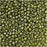 Toho Round Seed Beads 11/0 457 'Gold Lustered Green Tea' 8 Gram Tube