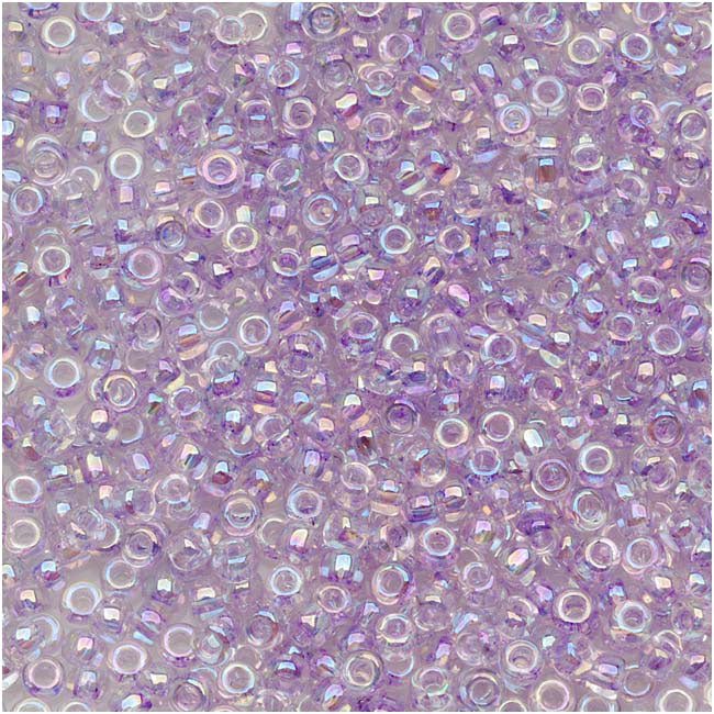 Toho Round Seed Beads 11/0 #477 'Dyed Rainbow Lavender Mist' 8g