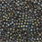 Toho Round Seed Beads 11/0 613 'Matte Iris Gray' 8 Gram Tube