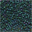Toho Round Seed Beads 11/0 #706 'Matte Iris Teal' 8g