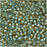 Toho Round Seed Beads 11/0 952 'Rainbow Lt Topaz/Sea Foam Lined' 8 Gram Tube