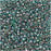 Toho Round Seed Beads 11/0 995 'Gold Lined Rainbow Aqua' 8 Gram Tube