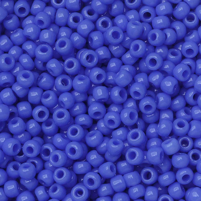 Toho Seed Beads, Round 11/0 #48L 'Opaque Periwinkle' (8 Grams)