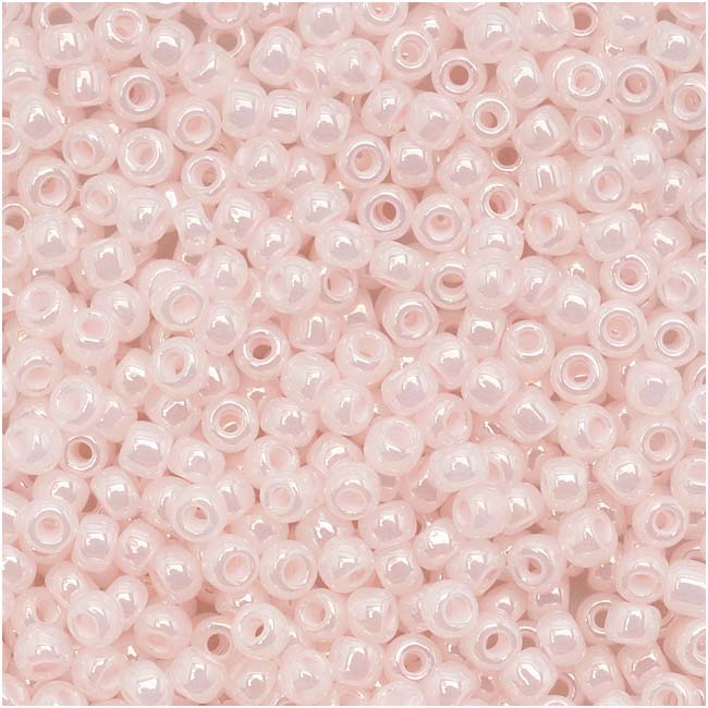 Toho Round Seed Beads 11/0 145L 'Ceylon Soft Pink' 8 Gram Tube