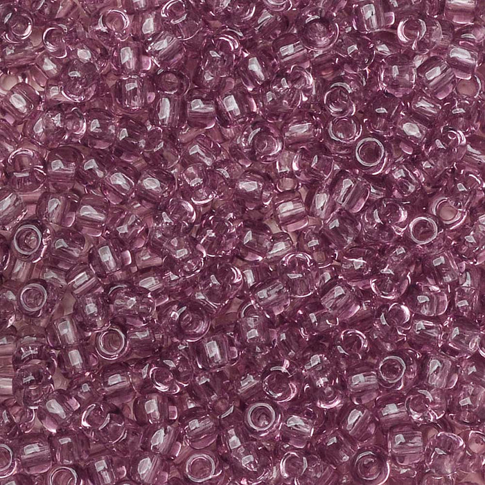 Toho Seed Beads, Round 11/0 #6 'Transparent Light Amethyst' (8 Grams)