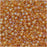 Toho Round Seed Beads 11/0 #162CF 'Transparent Rainbow Frosted Dark Topaz' 8 Gram Tube