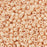 Toho Seed Beads, Round 11/0 #763 'Opaque Pastel Frosted Apricot' (8 Grams)