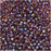 Toho Round Seed Beads 11/0 166B 'Transparent Rainbow Med Amethyst' 8 Gram Tube