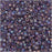 Toho Round Seed Beads 11/0 166DF 'Transparent Rainbow Frosted Lt Tanzanite' 8 Gram Tube