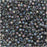 Toho Round Seed Beads 11/0 176BF 'Transparent Rainbow Frosted Gray' 8 Gram Tube