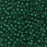 Toho Seed Beads, Round 11/0 #939F 'Transparent Frosted Green Emerald' (8 Grams)