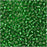 Toho Round Seed Beads 11/0 #27B 'Silver Lined Grass Green' 8 Gram Tube