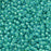 Toho Seed Beads, Round 11/0 #954 'Aqua/Light Jonquil Lined' (8 Grams)