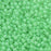 Toho Seed Beads, Round 11/0 #975 'Crystal/Neon Sea Foam Lined' (8 Grams)