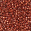 Toho Seed Beads, Round 11/0 #PF2113 'PermaFinish Silver Lined Milky Pomegranate' (8 Grams)