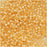 Toho Round Seed Beads 11/0 #2110 'Silver Lined Milky Light Topaz' 8g