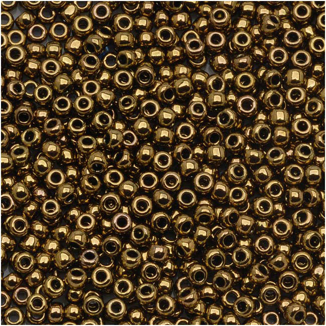 Toho Round Seed Beads 11/0 #223 'Antique Bronze' 8g