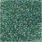 Toho Round Seed Beads 11/0 #264 'Rainbow Crystal/Teal Lined' 8g
