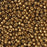 Toho Seed Beads, Round 11/0 #PF594 'Permafinish Galvanized Medal Bronze' (8 Grams)
