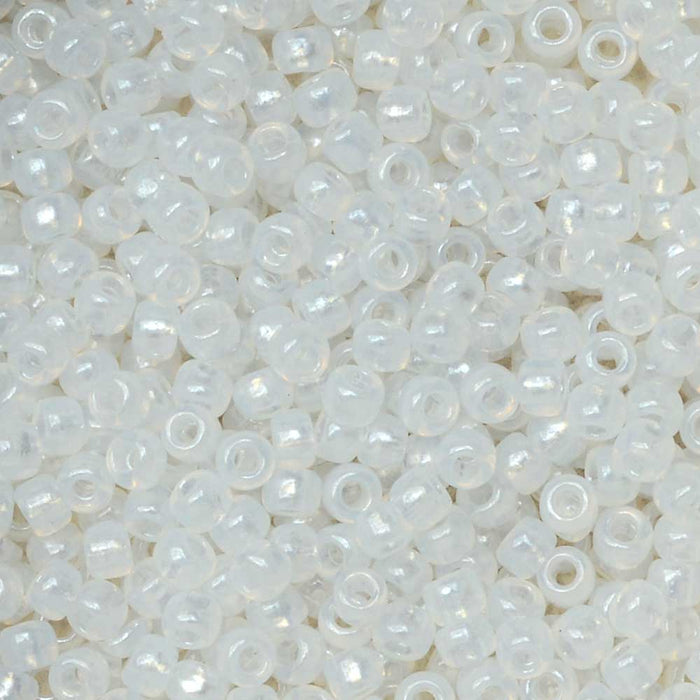 Toho Seed Beads, Round 11/0 #Y914 'Hybrid Luster Snowflake' (8 Grams)