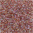 Toho Round Seed Beads 11/0 #784 - AB Crystal / Sandstone Lined (8 Grams)