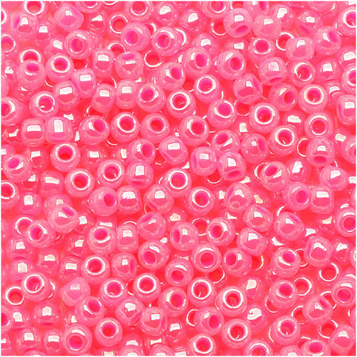 Toho Round Seed Beads 11/0 #910 - Ceylon Hot Pink (8 Grams)