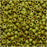 Toho Round Seed Beads 11/0 #Y310 - Hybrid Sour Apple Picasso (8 Grams)