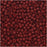 Toho Seed Beads, Round 11/0 Semi Glazed, Dark Red (8 Gram Tube)