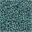 Toho Seed Beads, Round 11/0 Semi Glazed, Rainbow Turquoise (8 Gram Tube)