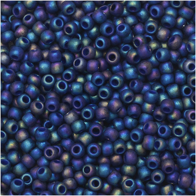 Toho ROUND 6/0 Seed Beads OPAQUE NAVY BLUE (2.5 tube)