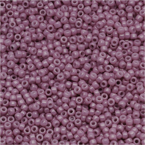 Toho Round Seed Beads 15/0 52 'Opaque Lavender' 8 Gram Tube