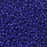 Toho Seed Beads, Round 15/0 #2607F 'Semi Glazed Navy Blue' (8 Grams)