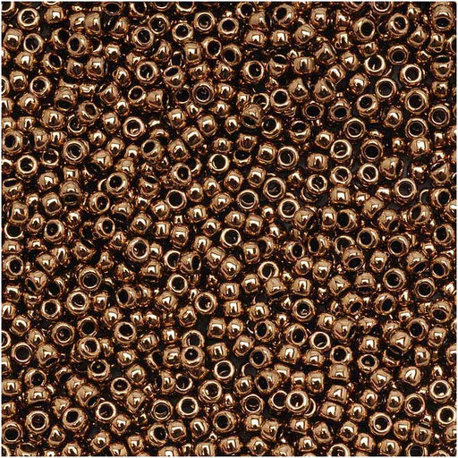 Toho Round Seed Beads 15/0 221 'Bronze' 8 Gram Tube