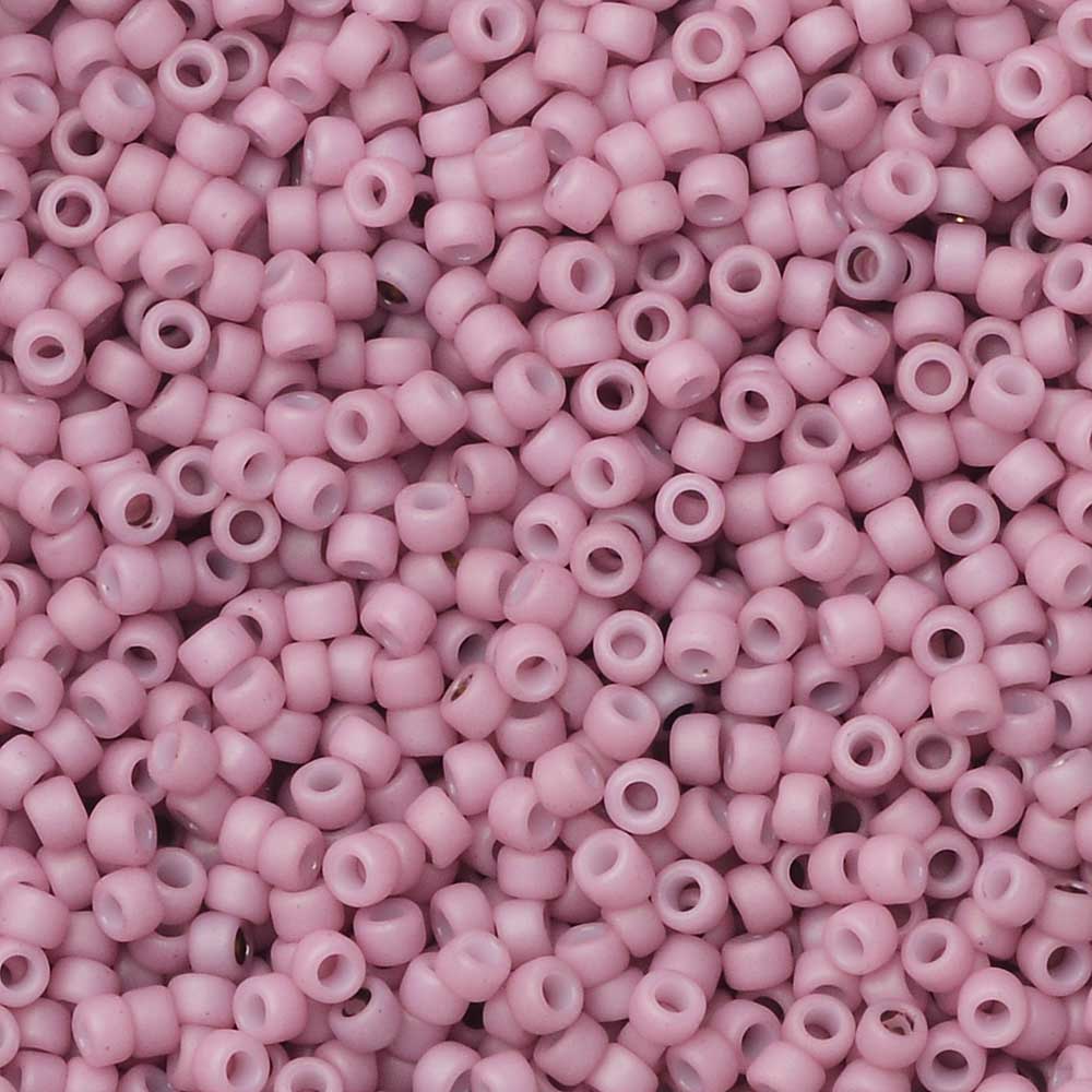 Toho Japanese Glass Seed Beads - Opaque Black - 15/0 1.5mm