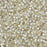 Toho Seed Beads, Round 15/0 #PF21F 'PermaFinish Silver Lined Frosted Crystal' (8 Grams)