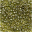 Toho Round Seed Beads 15/0 #457 'Gold Lustered Green Tea' 8g