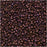 Toho Round Seed Beads 15/0 #703 'Matte Mauve Mocha' 8 Gram Tube