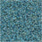 Toho Round Seed Beads 15/0 773 'Rainbow Crystal/Montana Blue Lined' 8 Gram Tube