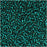 Toho Round Seed Beads 15/0 #27BD 'Silver Lined Teal' 8g