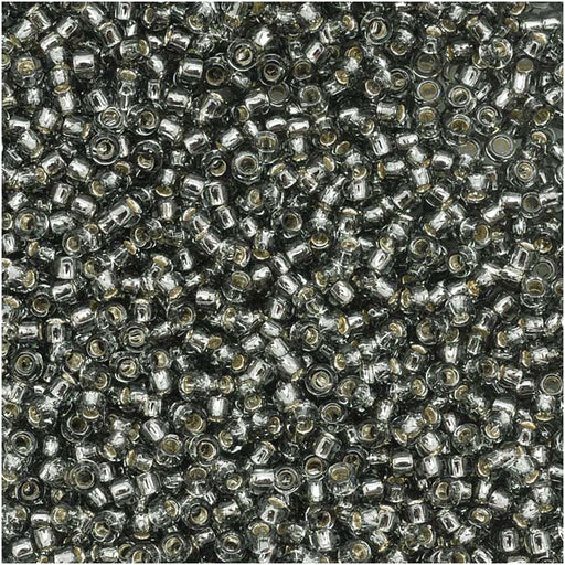 Toho Round Seed Beads 15/0 29B 'Silver Lined Gray' 8 Gram Tube