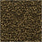 Toho Round Seed Beads 15/0 #221F - Frosted Bronze (8 Grams)