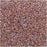 Toho Round Seed Beads 15/0 #784 - AB Crystal / Sandstone Lined (8 Grams)
