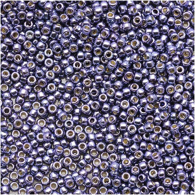 Toho Round Seed Beads 15/0 #PF567 - Permanent Finish Metallic Polaris (8 Grams)