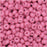 Preciosa Czech Glass, Sol Gel Seed Beads Round 8/0, Pink Coral Opaque (24 Gram Tube)