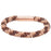 Splendid Spiral Kumihimo Bracelet in Pink and Bronze - Exclusive Beadaholique Jewelry Kit
