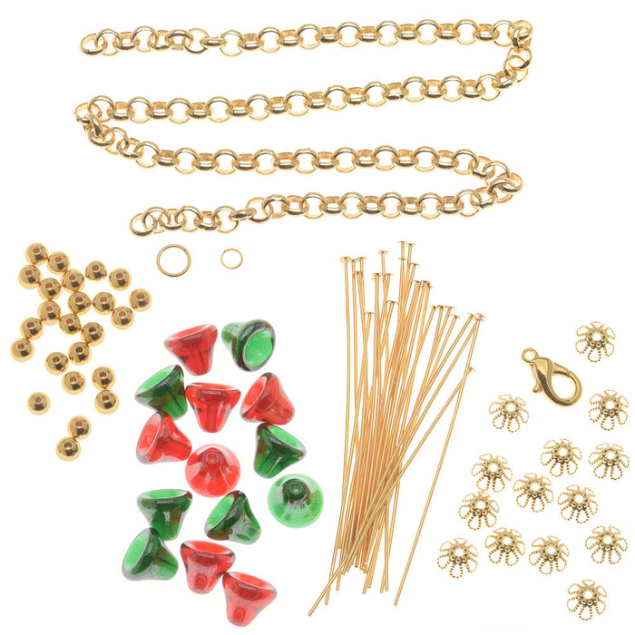 Jingle All the Way Bracelet - Exclusive Beadaholique Jewelry Kit
