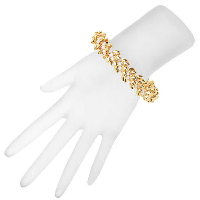 Deluxe Beaded Kumihimo Bracelet, Gold, - Exclusive Beadaholique Jewelry Kit