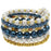 Stacked Memory Wire Bracelet in Mendocino - Exclusive Beadaholique Jewelry Kit