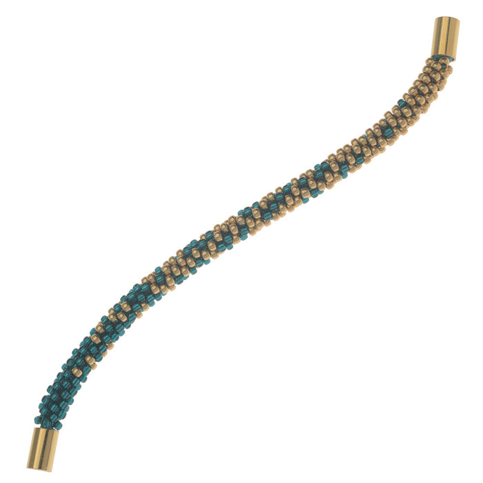 Graduated Kumihimo Bracelet in Luxe - Exclusive Beadaholique Jewelry Kit